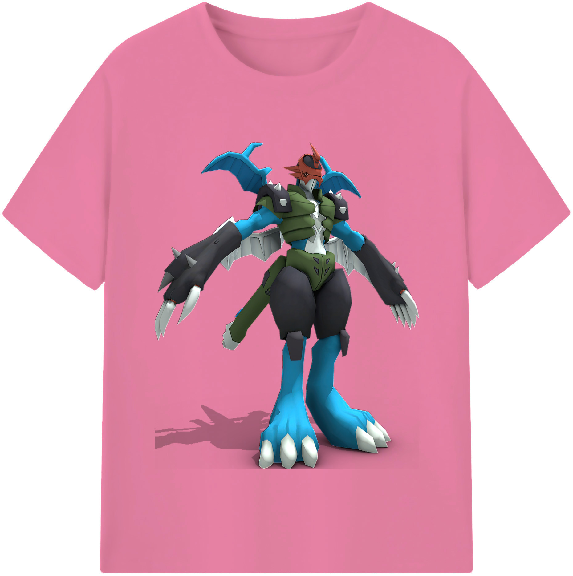 （画像用） Digimon デジタルモンスター/デジモン 綿100％半袖Tシャツ（フロントプリント）